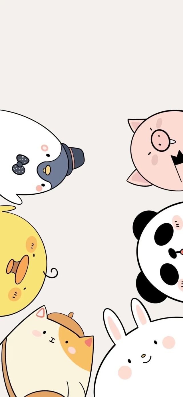 超萌治愈系手机壁纸 卡通壁纸 壁纸