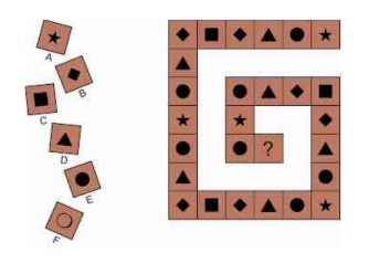 来自门萨的图形推理题快喊你家娃来试试吧脑力体操