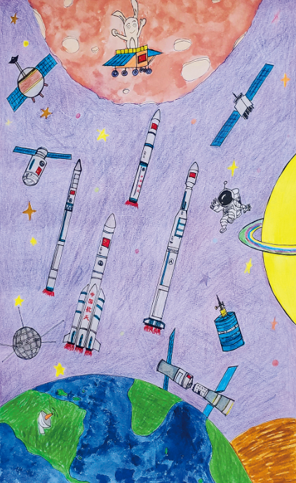 辅导教师:任亚楠张理想(国家教育行政学院附属实验学校)我的太空梦