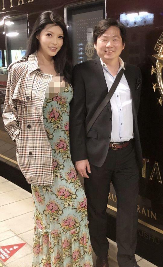 名模殷琦怀孕 晒照夫妻颜值差距大 放言愿为富豪老公至少生仨 殷琦 颜值