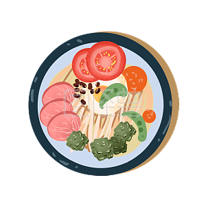 筒子骨萝卜汤胡萝卜烧鸭胸肉芹菜千张肉丝粉丝金针菇小学生就餐礼仪1