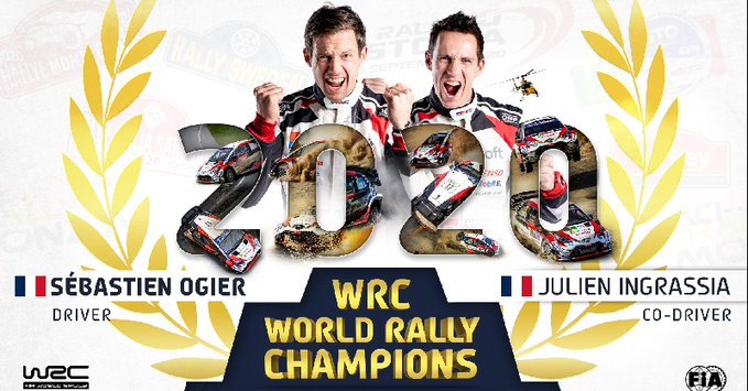 2020wrc车队排名_现代车队成功卫冕WRC2020年度厂商总冠军