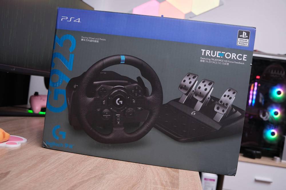 男人的浪漫:罗技g923 trueforce力反馈方向盘