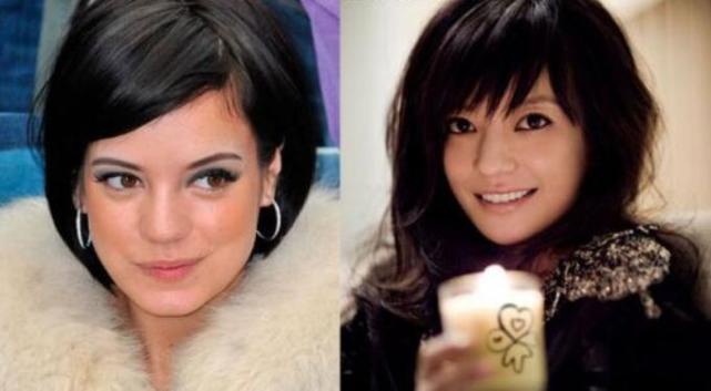 嗯,实际上,这图里的并不是赵薇,而是上面说到的莉莉·艾伦.