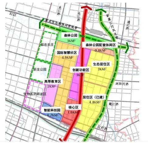 2014年2014年至今,常州高鐵新城其實進行了多次規劃調整,規劃面積由24