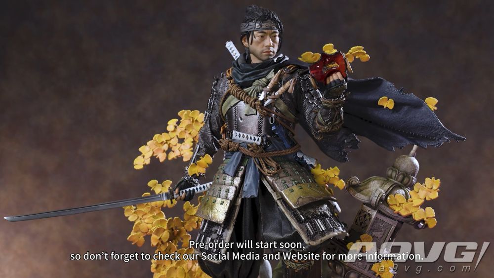 prime1studio对马岛之魂境井仁雕像实物造型展示公开