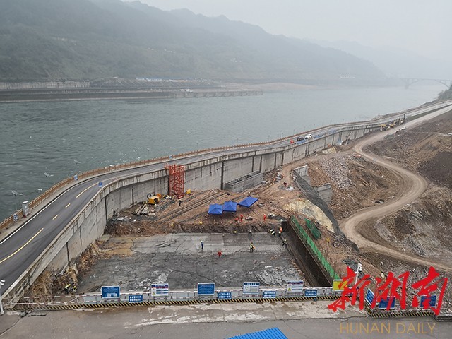 克服疫情及洪水影响,五强溪扩机工程建设进展顺利