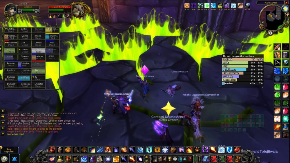 魔兽怀旧服:naxx跳舞男木桩打法,全团重叠站位,boss机制成摆设_腾讯