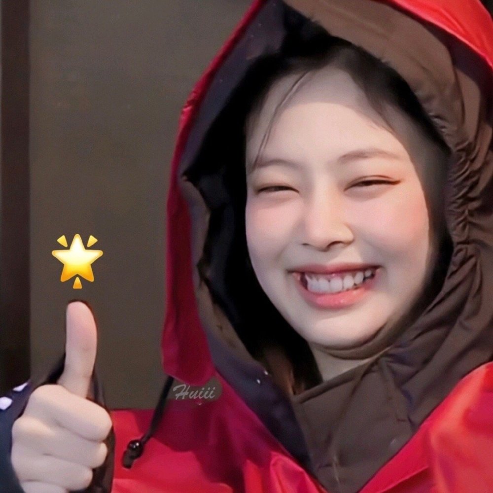 jennie金智妮听说用妮妮头像招桃花