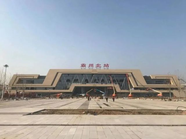 霸州北站12月份初广场及内部情况展示