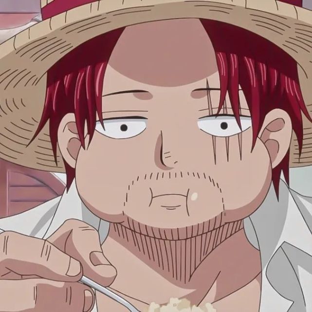 第91期动漫男头海贼王香克斯无水印男生头像