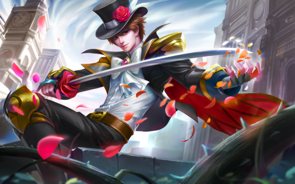 全新典藏皮肤丨佐罗-典藏·蔷薇绅士