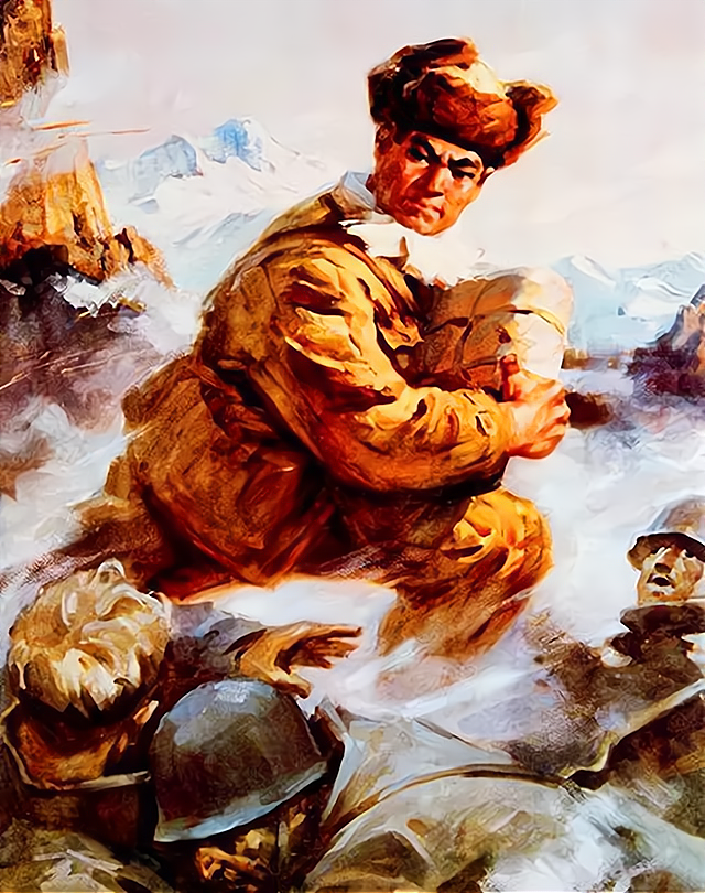 爆破大王杨根思抗美援朝特级英雄牺牲自己完成任务