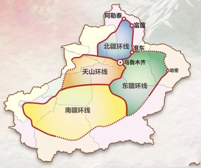 新疆将建一条连通南北疆的铁路新线!