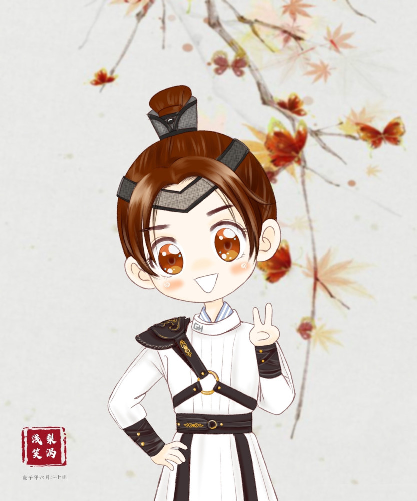 古风动漫q萌人物 漂亮书生_腾讯新闻