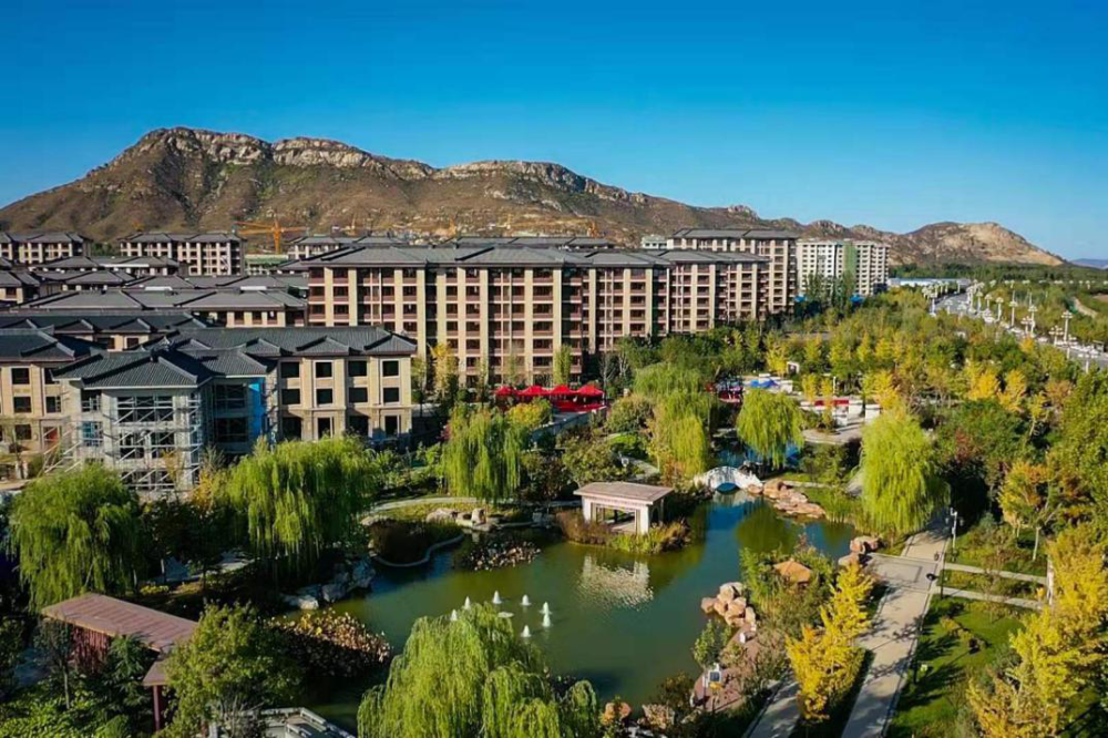 瑞府医院建面约95-164﹐唐风美宅600亩低密风景住区尧都瑞府美好苫铑