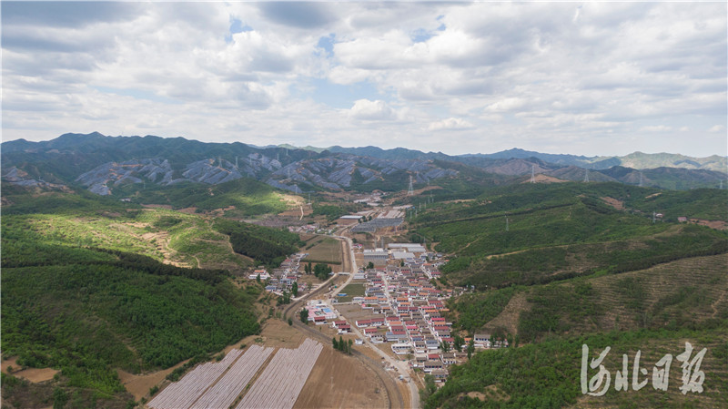 扶贫印记河北滦平于营村燕山小村换新颜