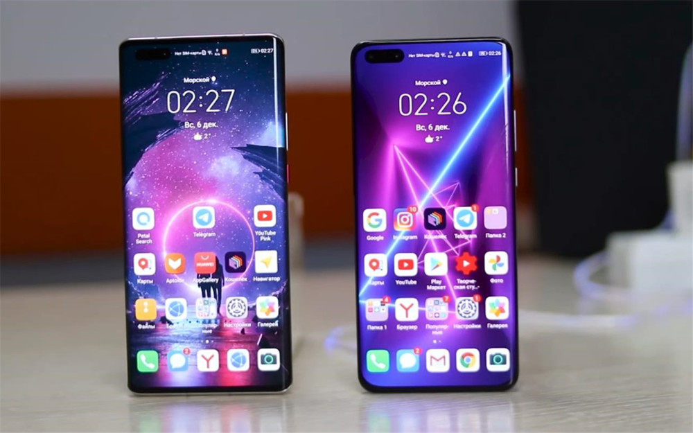 华为Mate40Pro和华为P40Pro真机VS：都是机皇，你的选择是什么