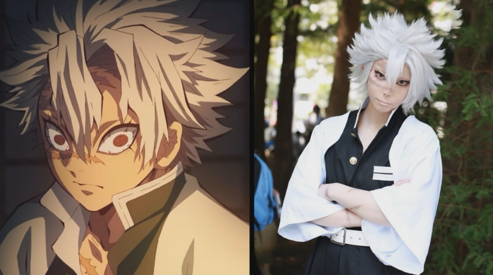 鬼灭之刃cos祢豆子惹人怜爱伊之助肌肉感十足漫迷们裂开了