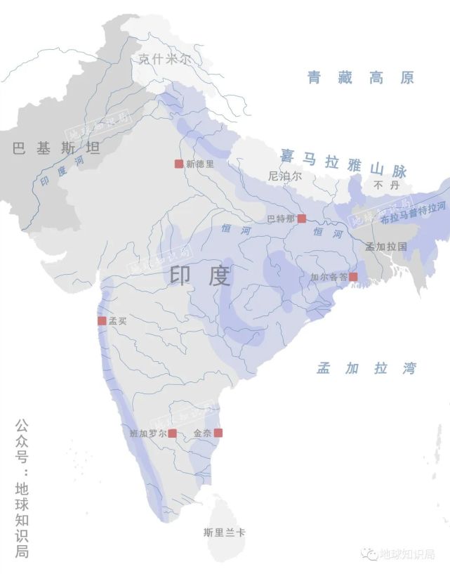 印度农业地域类型图片