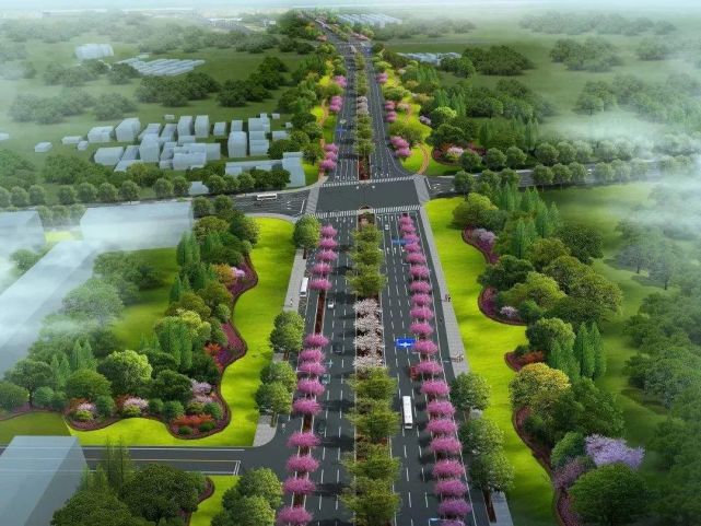 07km,项目起点位于小浪底官庄村,止于机场西路,途经麻屯镇,常袋镇,横