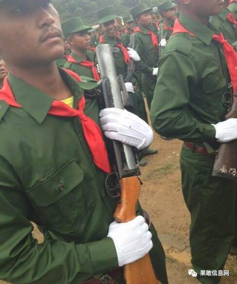 佤联军三款pla武器亮相