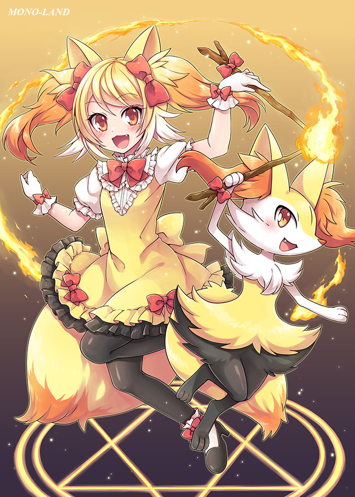 长尾火狐宝可梦中也有不少人型宝可梦,收集了一些图,有符合你胃口的吗