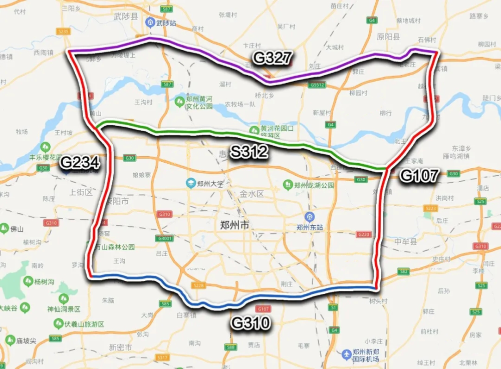 310国道全程线路详细图片