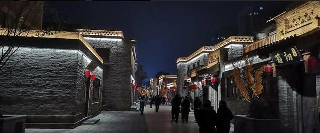 太漂亮啦改造后邯郸串城街的夜景好美
