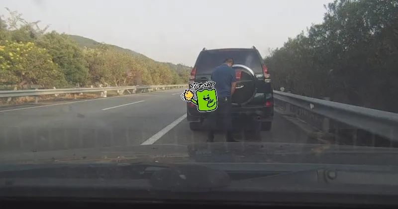 高速内急不能"急",违停安全隐患多