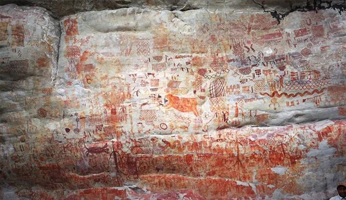 好消息上万幅洞穴壁画被发现绵延万米历史可追溯12500年