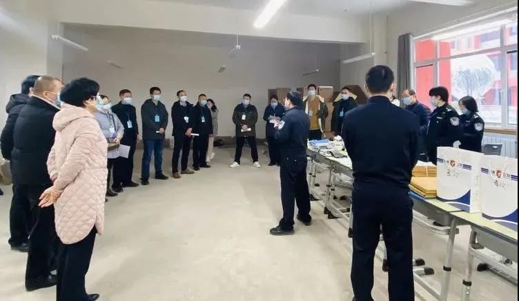 秦汉分局举行警务辅助人员协助执法等级考试