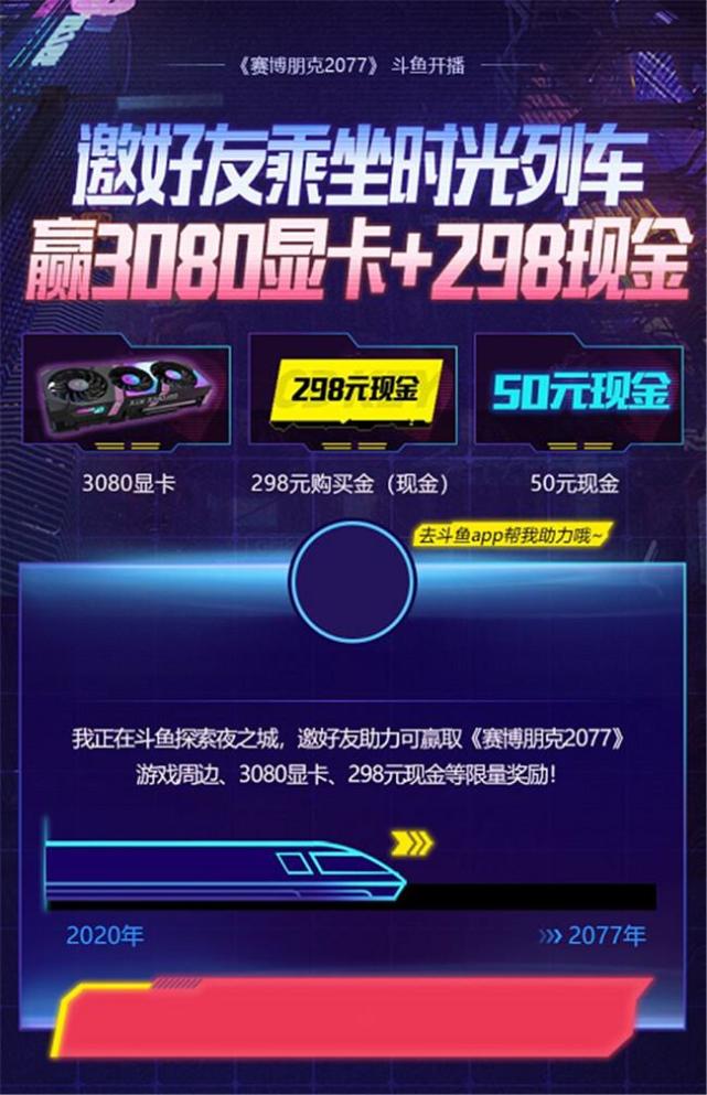 年度最佳预定赛博朋克2077媒体一致好评来斗鱼就能抢先体验