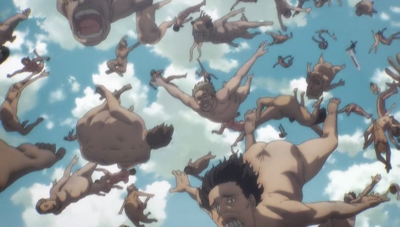 进击的巨人第四季终于开播了 空投巨人 第一集就充满热血 腾讯新闻