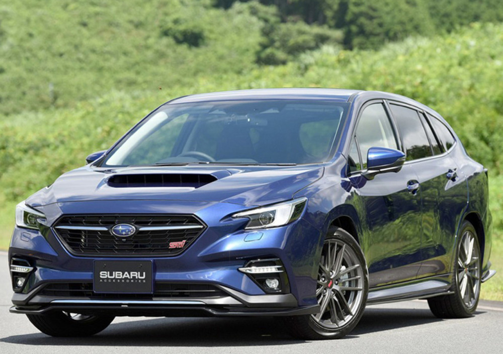 斯巴鲁的旅行车——levorg首发,搭载1.8t发动机,侧面真好看