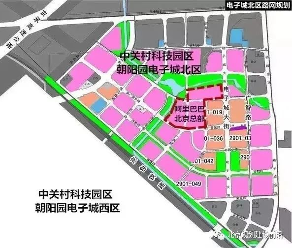 中關村朝陽園北區規劃面積約530萬平方米.