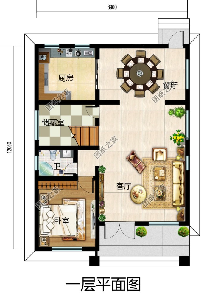 9米x12米農村自建別墅怎麼設計?這三款圖紙告訴你_騰訊新聞