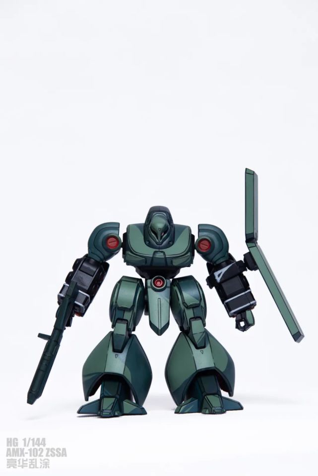 移动的炮台,hg兹萨二次元涂装