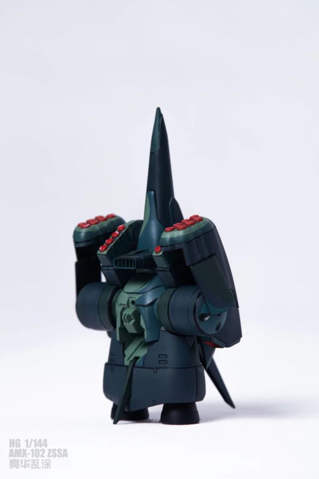 移动的炮台,hg兹萨二次元涂装