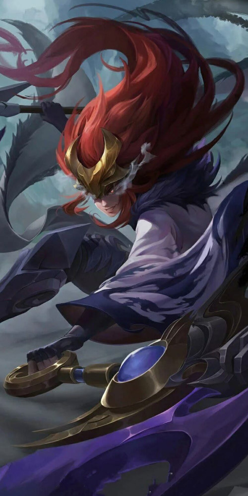 动漫壁纸王者荣耀裴擒虎天狼手机壁纸排位上分利器