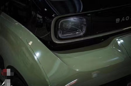 宝骏e300改色卡其绿一定是这条街上最靓的仔