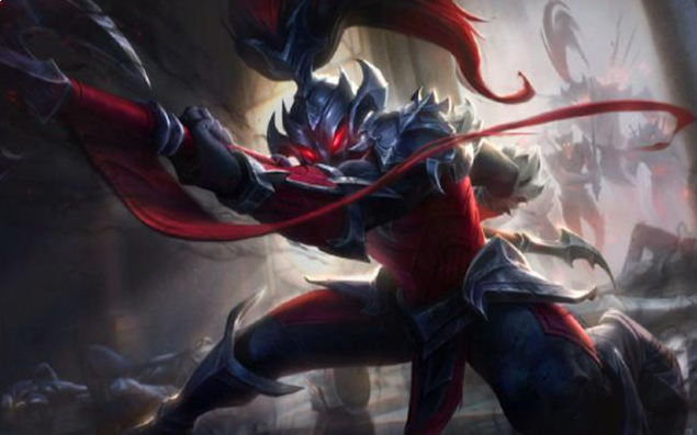 黑暗骑士——赵信不过现在好了,克烈终于要上线新皮肤了,是黑暗骑士