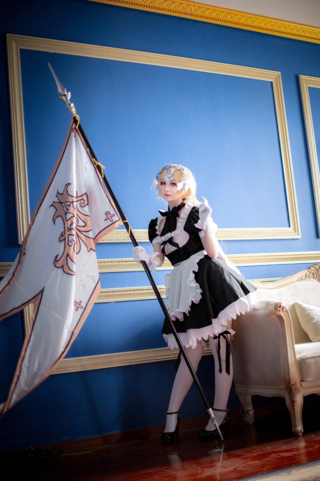 fate白贞德cos,我永远喜欢白贞!小姐姐赛高!