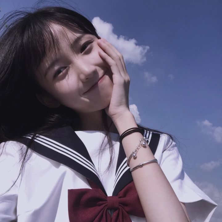 学院派原宿风女生头像