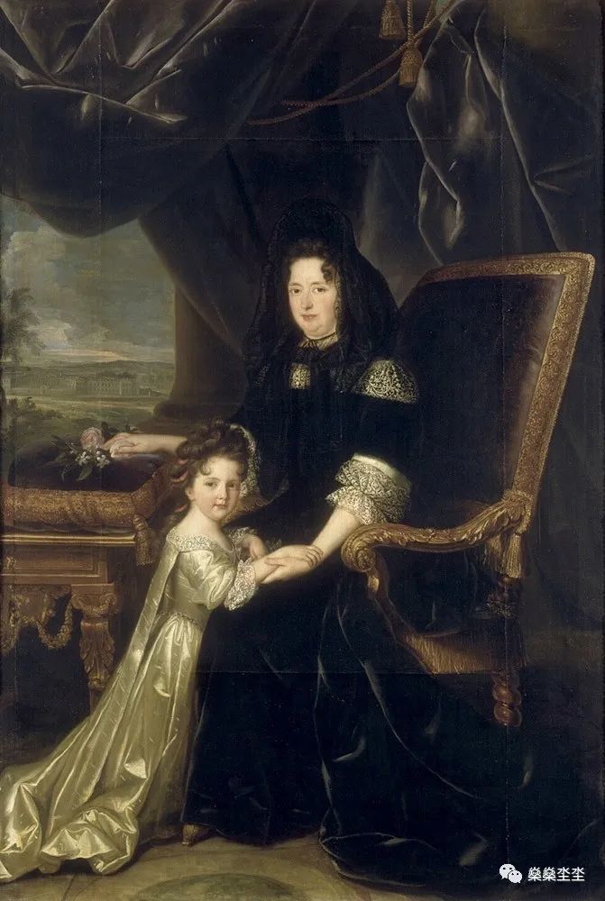 路易十四和曼特农夫人图片