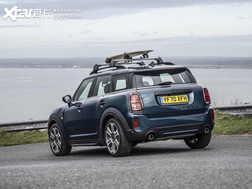 Mini Countryman特别版官图深蓝色涂装 腾讯新闻