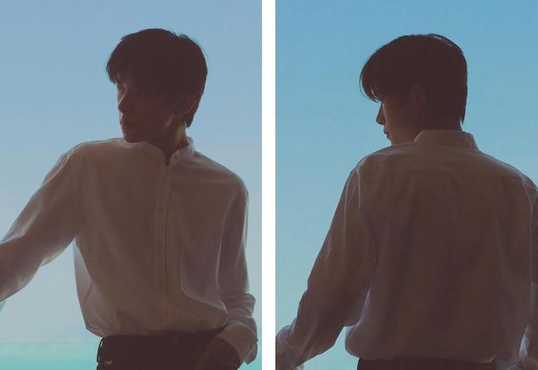 易烊千玺时尚圈新秀,白衬衫搭配中分发型,难掩高级感