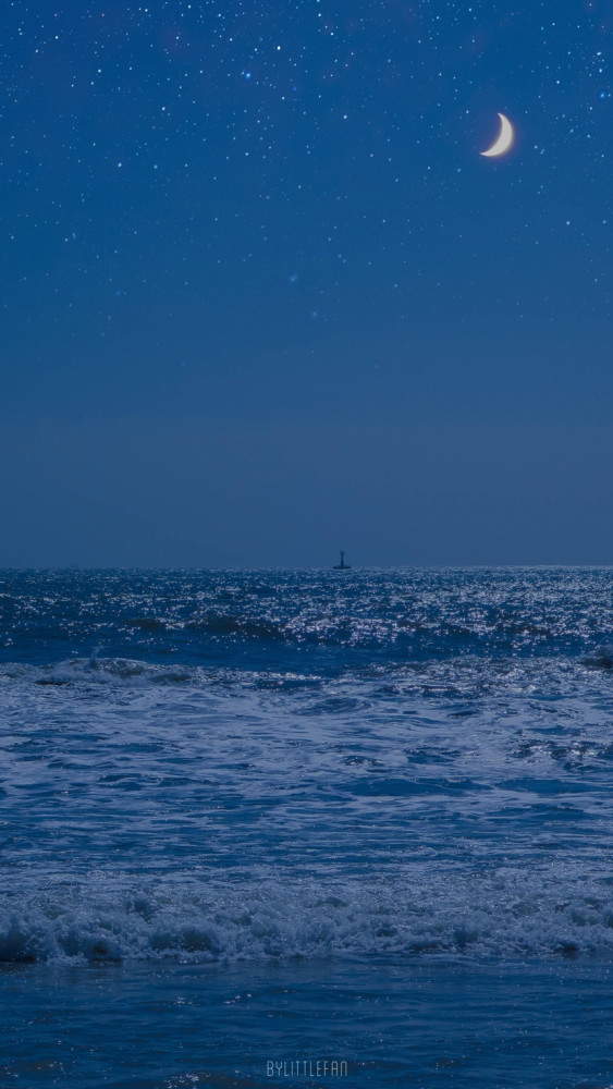 ins风超高清海与天壁纸