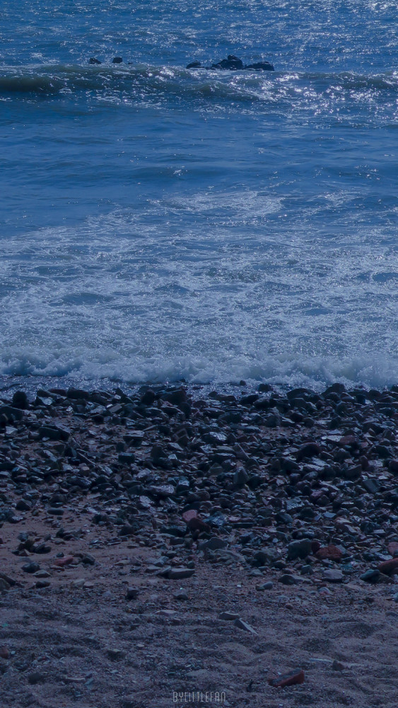 ins风超高清海与天壁纸