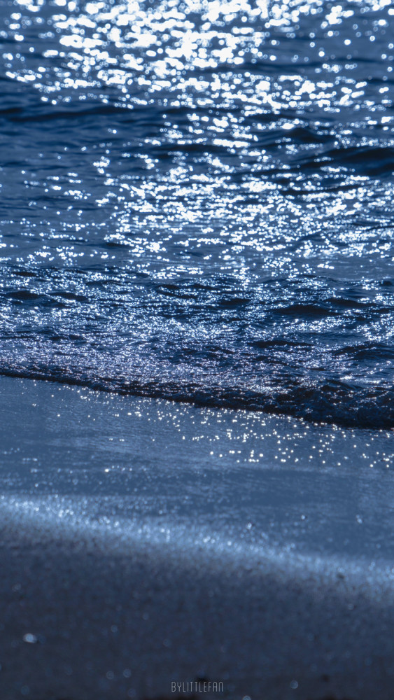 ins风超高清海与天壁纸